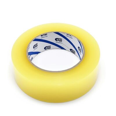 強力な粘着力と50mの長さを持つ、産業用包装向けの感圧BOPP梱包テープ