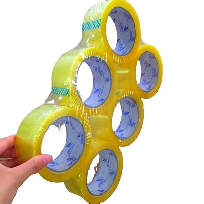 Boppレモン色の透明なテープ黄色がかったパッキング テープ