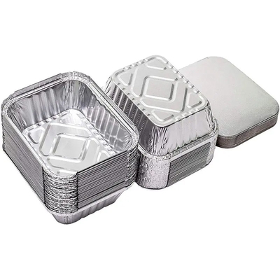 ふたが付いている食品等級のアルミ ホイルの食品容器のテークアウトの食糧パッキング アルミ ホイルの皿