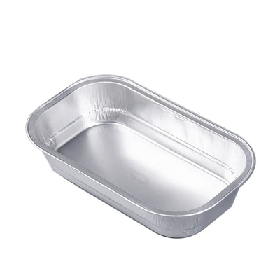320mlアルミ ホイルの食品容器の飛行機航空会社のふたが付いているアルミニウム カセロール鍋
